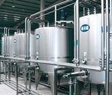 معدات معالجة الحليب UHT التلقائي باللون الفضي المزود