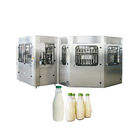 PE زجاجة الغذاء الصف الفولاذ المقاوم للصدأ آلة تعبئة الحليب العقيم المزود