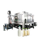 PE زجاجة الغذاء الصف الفولاذ المقاوم للصدأ آلة تعبئة الحليب العقيم المزود
